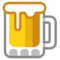 Beer Mug emoji on HTC